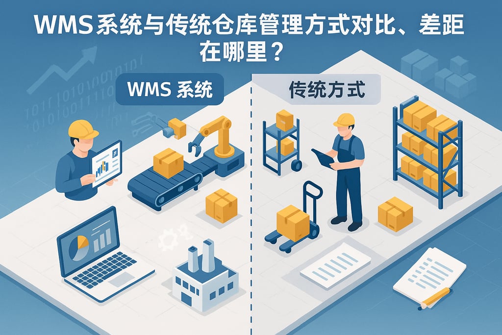 WMS 系统与传统仓库管理方式对比，差距在哪里？